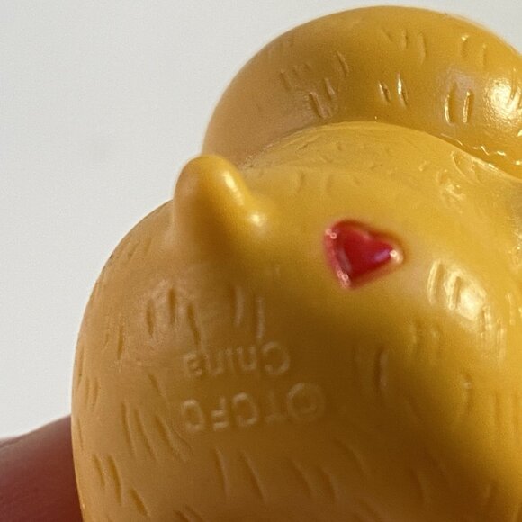 Care Bears Vintage Funshine Bear PVC Mini Figure 1980s - Picture 7 of 9